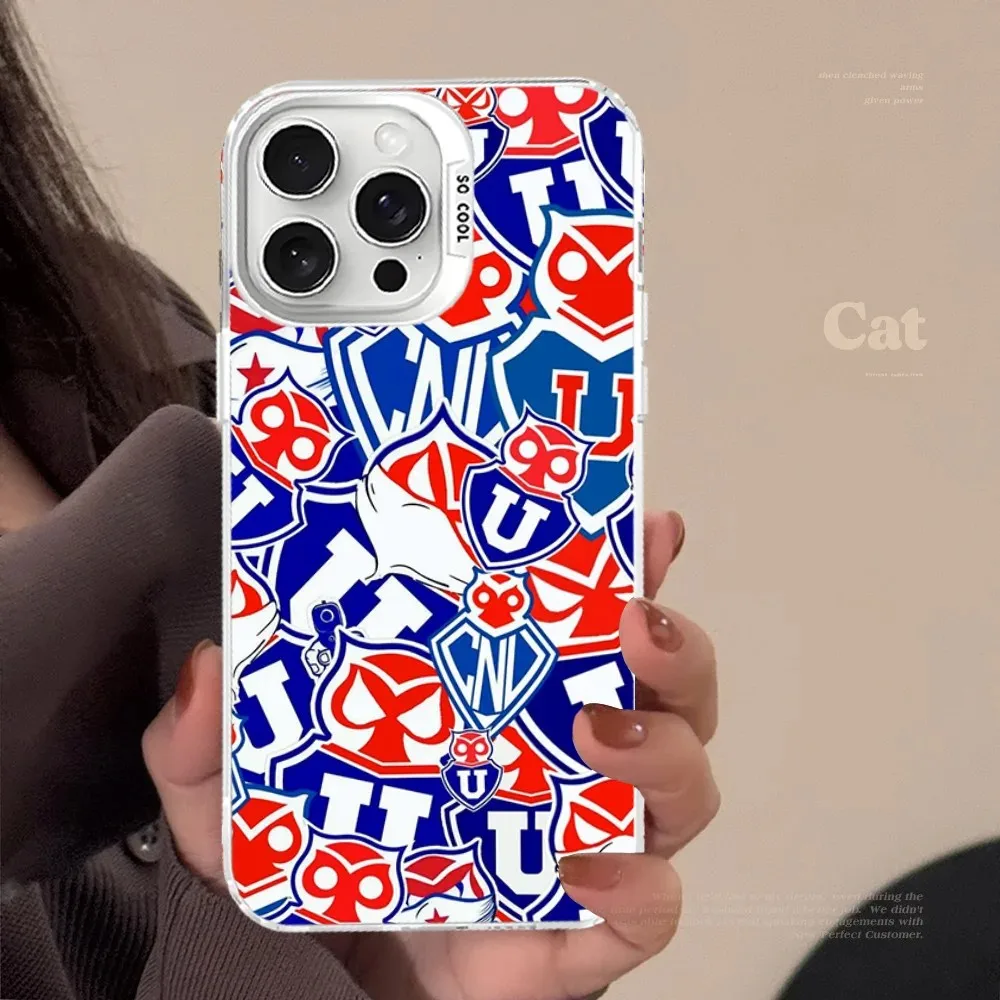 PhoneCaseForChileU-UniversityLogoiPhone1717e16e161514131211miniProMaxXXRXSMAXAirPlusAntiFallMatteCover