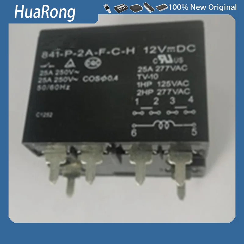 

2Pcs/Lot 841-P-2A-F-C-H 24VDC JQX-116F-1-024DP-2HT