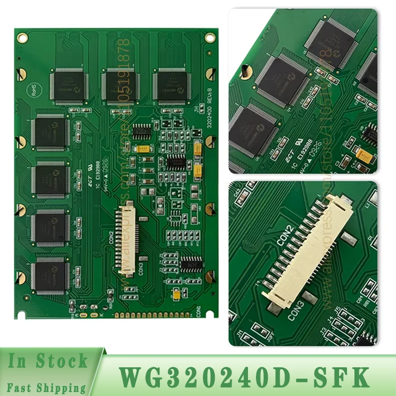 WG320240D‑SFK Industrial LCD Display Module 320×240 5.7 Inch  LCD Screen Panel Replacement For Industrial Equipment