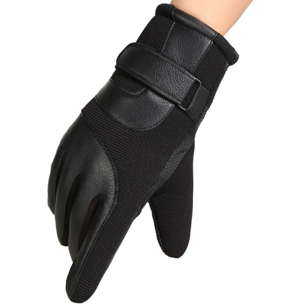 

2024 Touchable Screen Winter Gloves Warm Full Finger Touch Screen Gloves Windproof Cold Proof Gloves Outdoor Sports