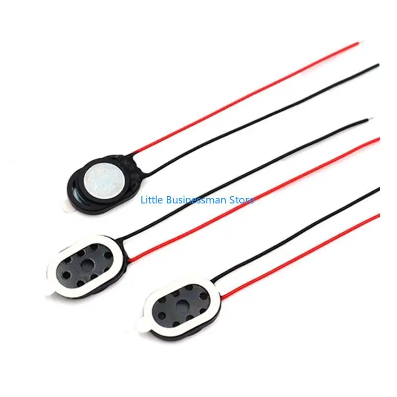 8 Ohm 1 W 1510 Lautsprecher, ovales Horn – 2 Stück/Packung, Autolautsprecher für Schallplatten, M76A – Detail 8