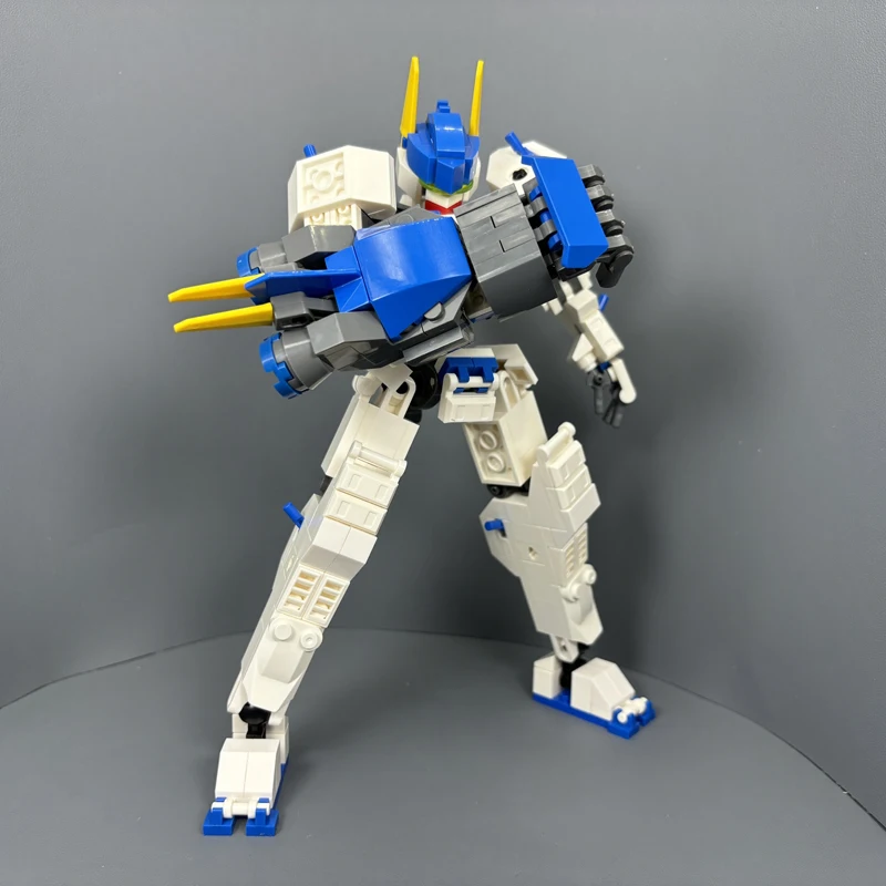 

Action Figure Building Blocks Model MOC Block Kit Kids Toy Anime Figure Robot Soilder Assemble Toys For Children