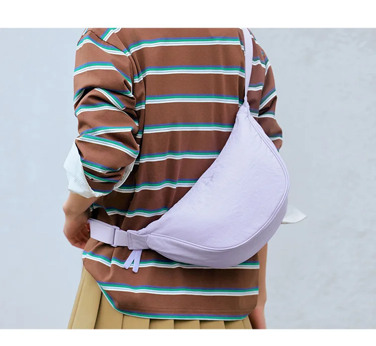 Semir Umhängetasche für Damen, 2025, neue Brusttasche, Macaron-Farbe, Knödeltasche, minimalistische Hüfttasche, Schultertasche – Detail 18