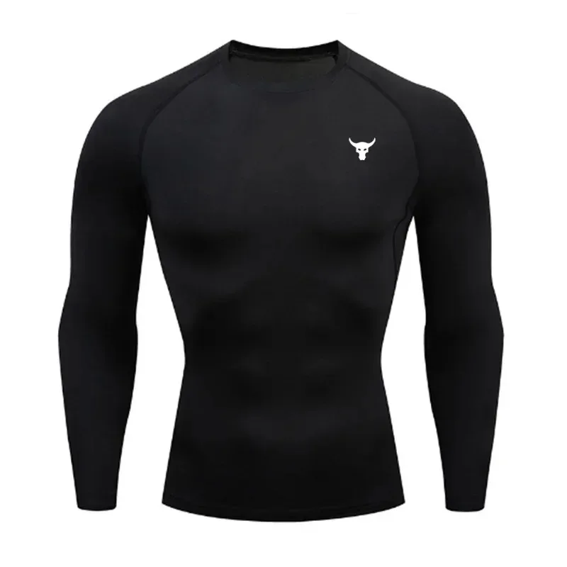 Men and women quick drying sportswear T-shirts long sleeved tight fitting clothes comfortable and breathable running clothes