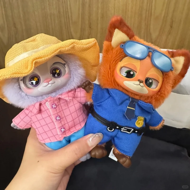 

Zootopia Nicky Judy серия слепая коробка виниловый плюшевый кулон фигурка игрушка милый мультфильм анимация вокруг слепая коробка подарок