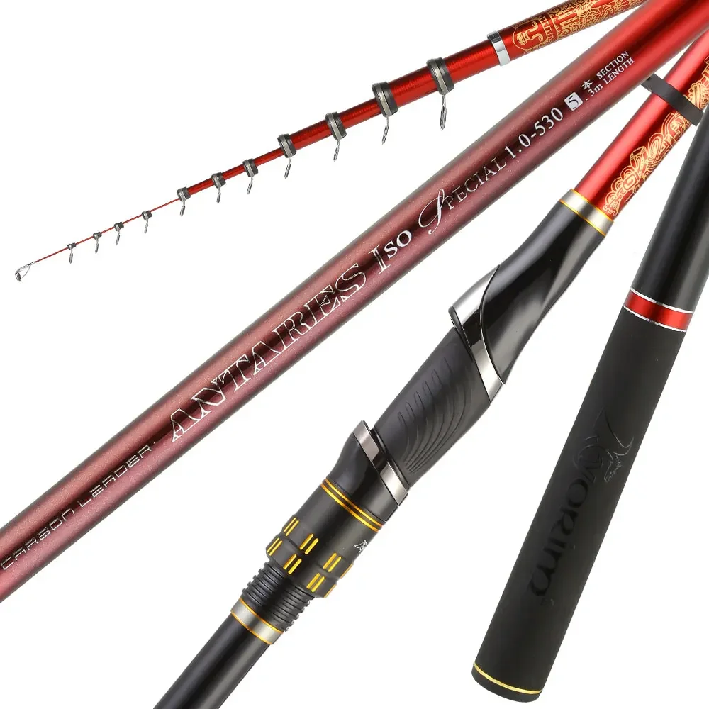 

Japan Import High Carbon Ultralight Super Fine Reef Rock Fishing Rod 4.3/5.3m Fuji Hand Carp Blackbird Rods 1.25/1.5/1.75#