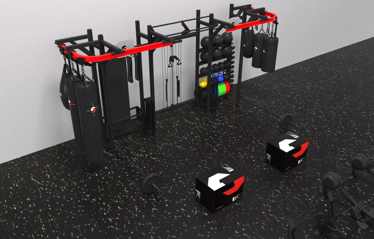 All-in-One Commercial Gym Fitness Station Multi-Function Workouts