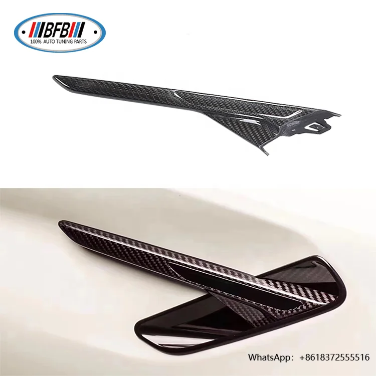 

da2 PCS Replacement Side Vent Carbon Fiber Side Vent Fender Cover for F90 M5 2018-2020