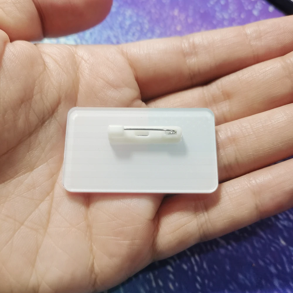 دبوس بروش أكريليك بشعار علم قطر - إكسسوار ملابس عصري لمجموعة مجوهرات بياقة القميص #2