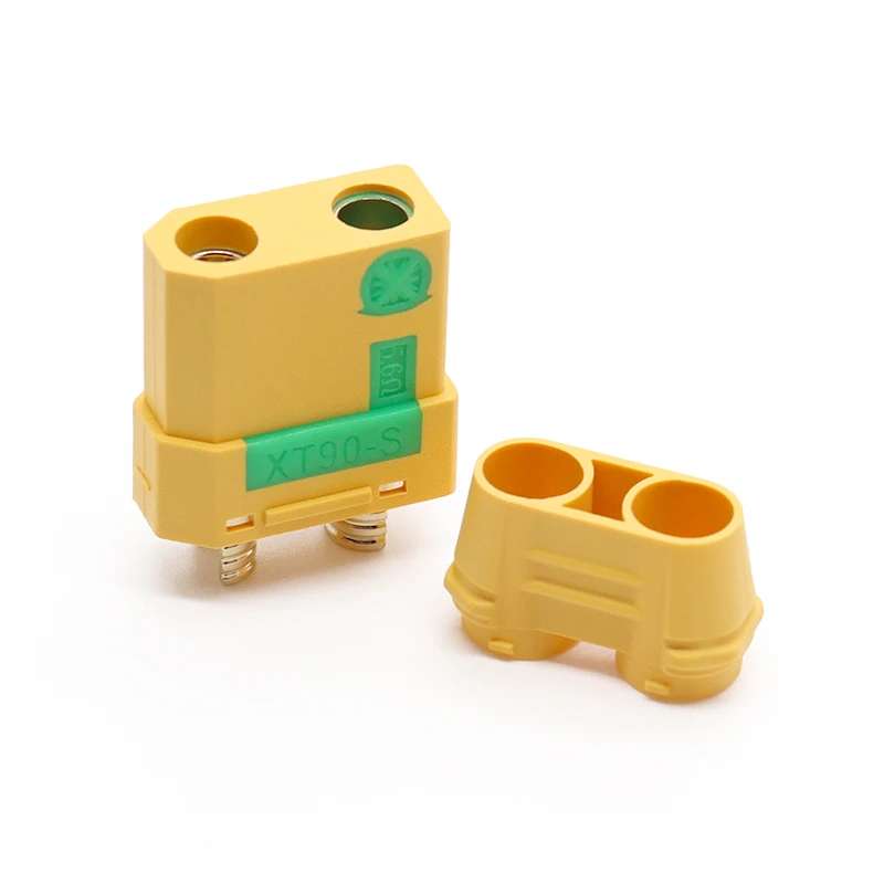 Xt90 Male and Female Connector Aircraft Model Lithium Battery Connector Xt90s Electrical Adjustment Gold-Plated Cable Plug