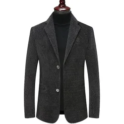 Men Business Blazers Jackets New Male Cashmere Casual Suits Coats High Quality Man Spring Slim Blazers Jackets Coats Size 4XL