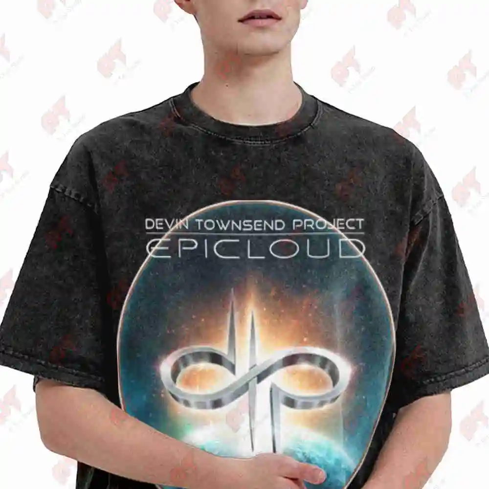 Devin Townsend Project Epicloud Vintage Washed Tee Pure Cotton T-Shirt