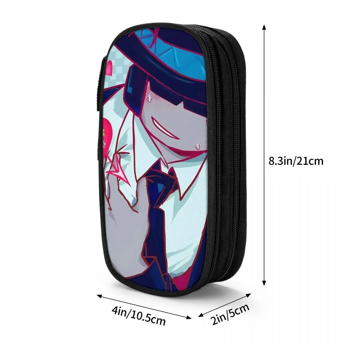 Forsakens Chance مقلمة حامل أقلام حقائب للطلاب سعة كبيرة اللوازم المدرسية سستة مقلمة #6