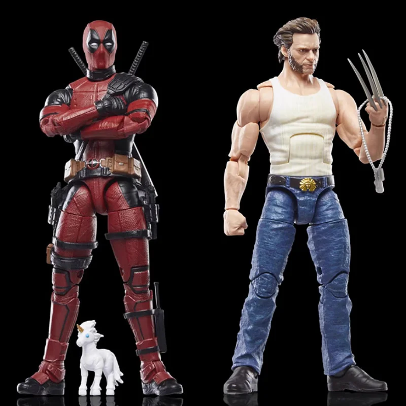 

Spot Hasbro Marvel Legends X-Men Wolverine Deadpool 6-inch Action Figure Model Toys