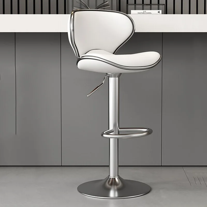 الحد الأدنى الشمال بار البراز مطعم مريح مع الظهر كراسي بار قابل للتعديل شرفة الفاخرة Banqueta الأثاث العصري #4