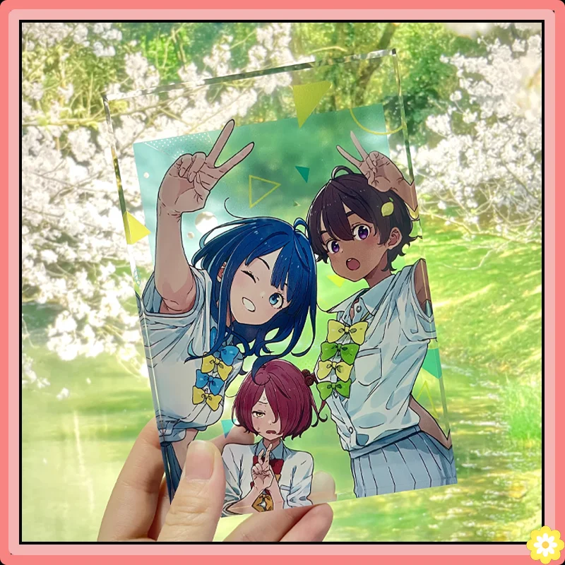 

Makeine: Too Many Losing Heroines Peripheral Products Transparency Acrylic Display Board Comic Scene Restoration Souvenirs Gift