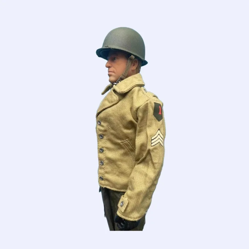 Model munduru wojskowego amerykańskiego z czasów II wojny światowej w skali 1/6, kurtka, odzież, model dla lalki o wysokości 12 cali, prezent, ekspozycja.