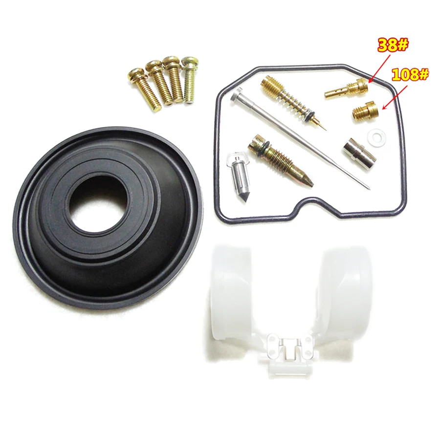 

Carburetor repair kit Configure vacuum diaphragm and float For Kawasaki ZZR-250/EX250H GPX250