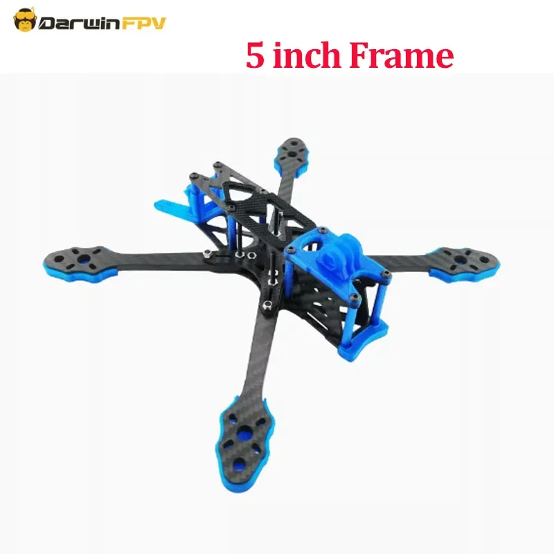 DarwinFPV Darwin240 5inch FPV Carbon Fiber Frame 240mm Wheelbase Freestyle Long Range Frame for RC Quadcopter Racing Drone