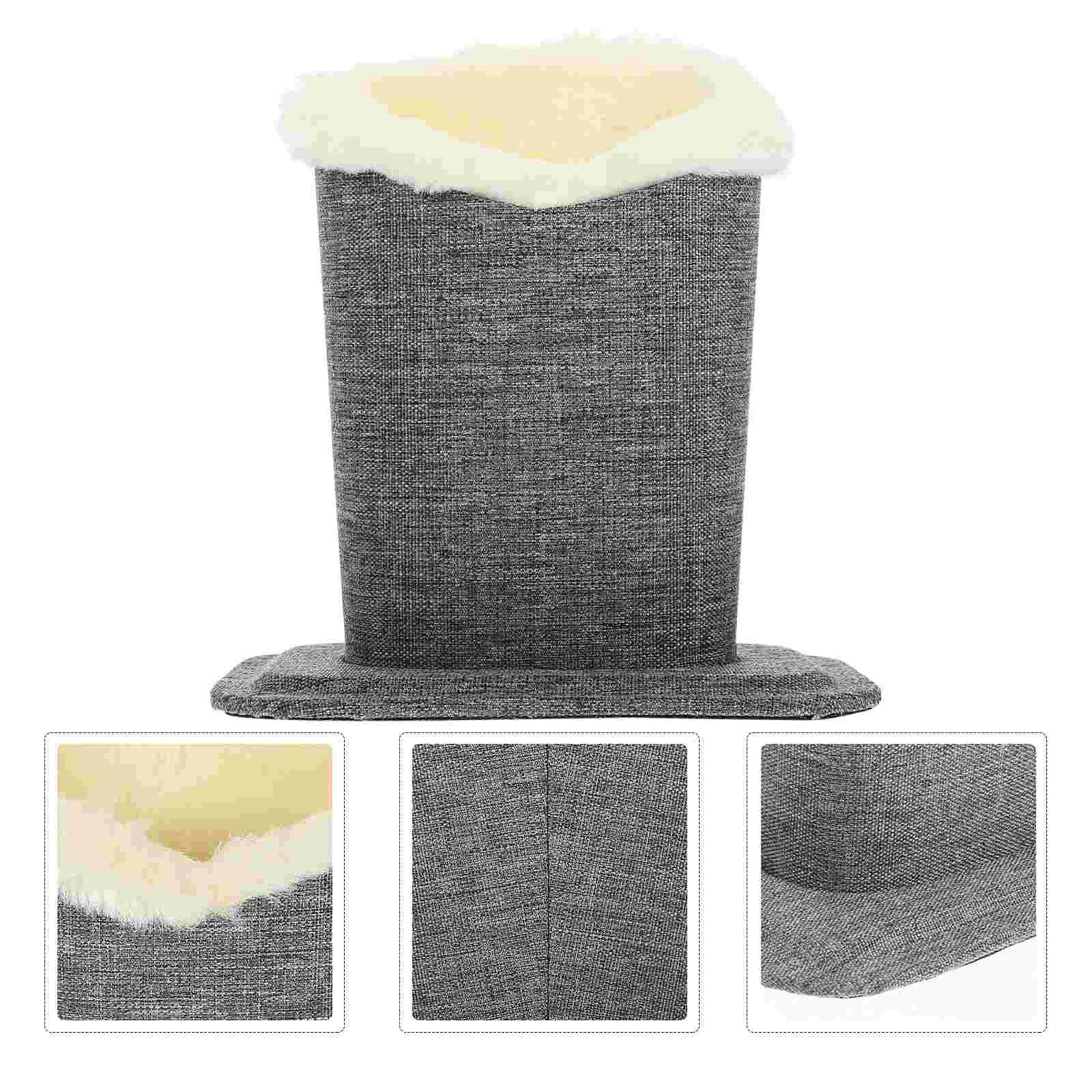 

Fabric Glasses Holder Plush Sunglasses Stand Eyeglasses Display Case Desktop Base for Kids