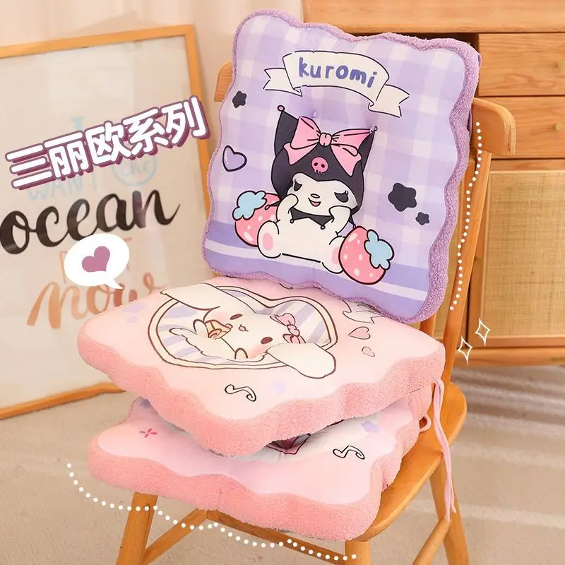 

Sweet Sanlio Cinnamoroll Hello Kitty Anime Kawaii Seat Mat Cute Cartoon Chair Mat Cushion My Melody Lovely Gifts for Kids