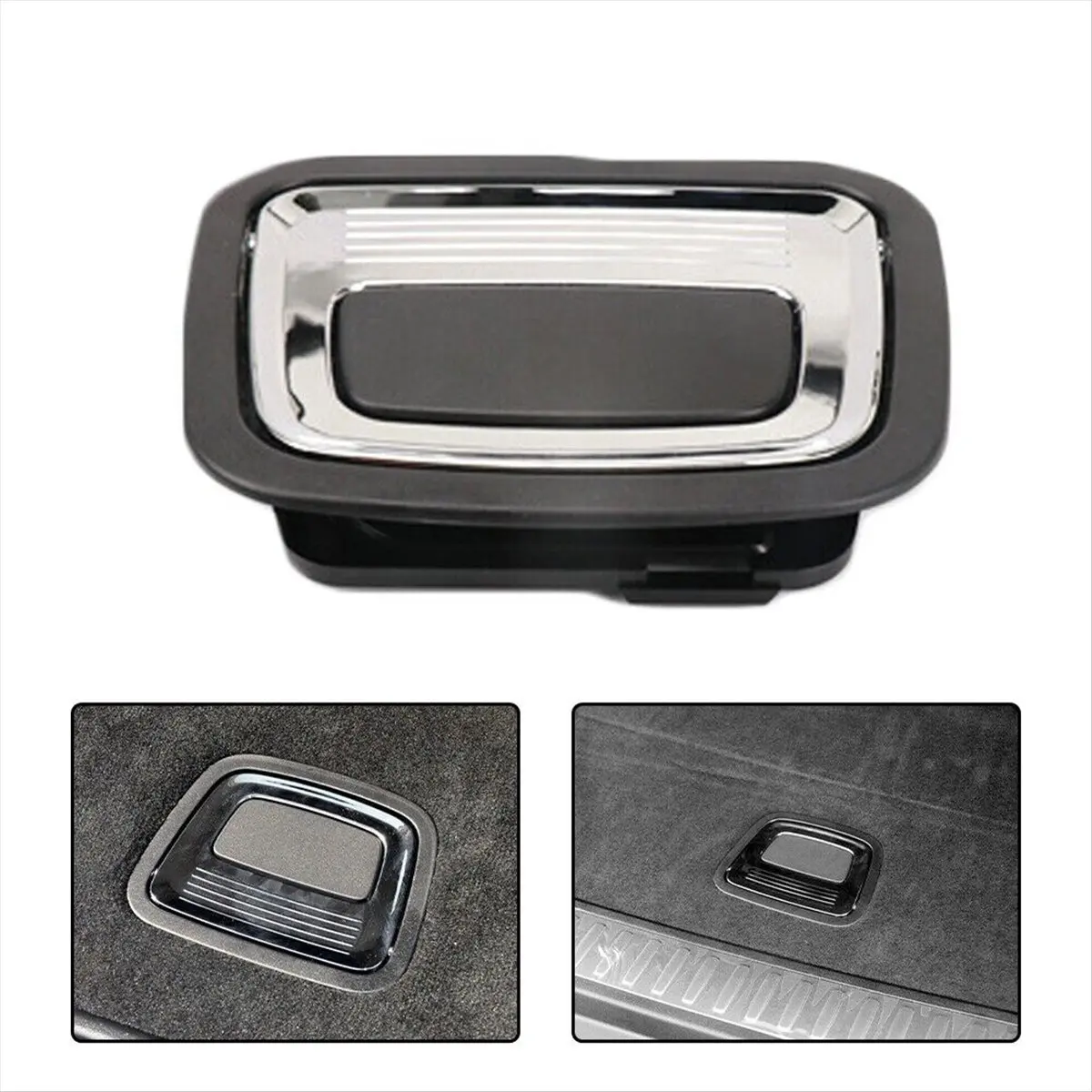 #88M Car Trunk Inside Floor Handle Trim for Mercedes X253 C253 W166 B,Trunk Inside Floor Handle,(Plastic)