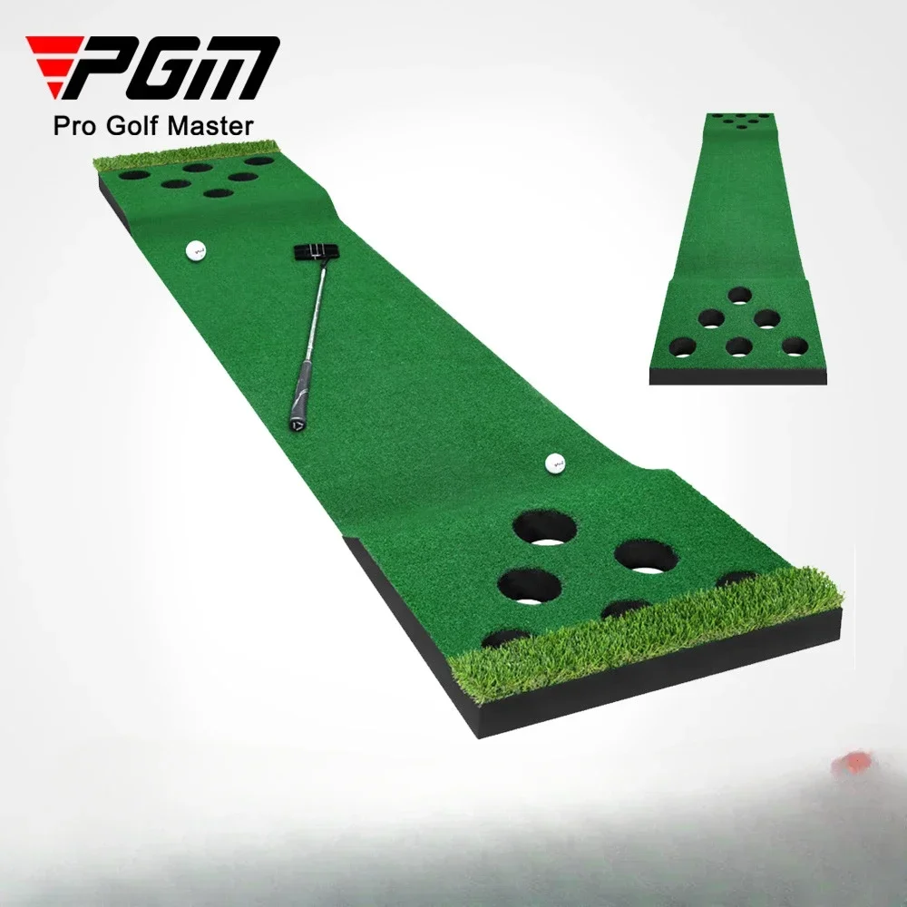 

PGM Indoor Golf Putting Green, Multi-hole Practice, Portable Practitioner Office/Home