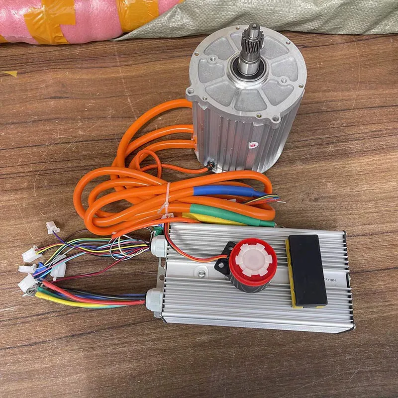 Synchronous motor 2000w brushless DC 60v72v controller high power