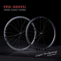 ELITEWHEELS GRAVEL  PRO Carbon Wheelset 700C Inner 24mm Center Lock Disc Brake 36T Ratchet Cyclocross Wheels HG/XDR Hub