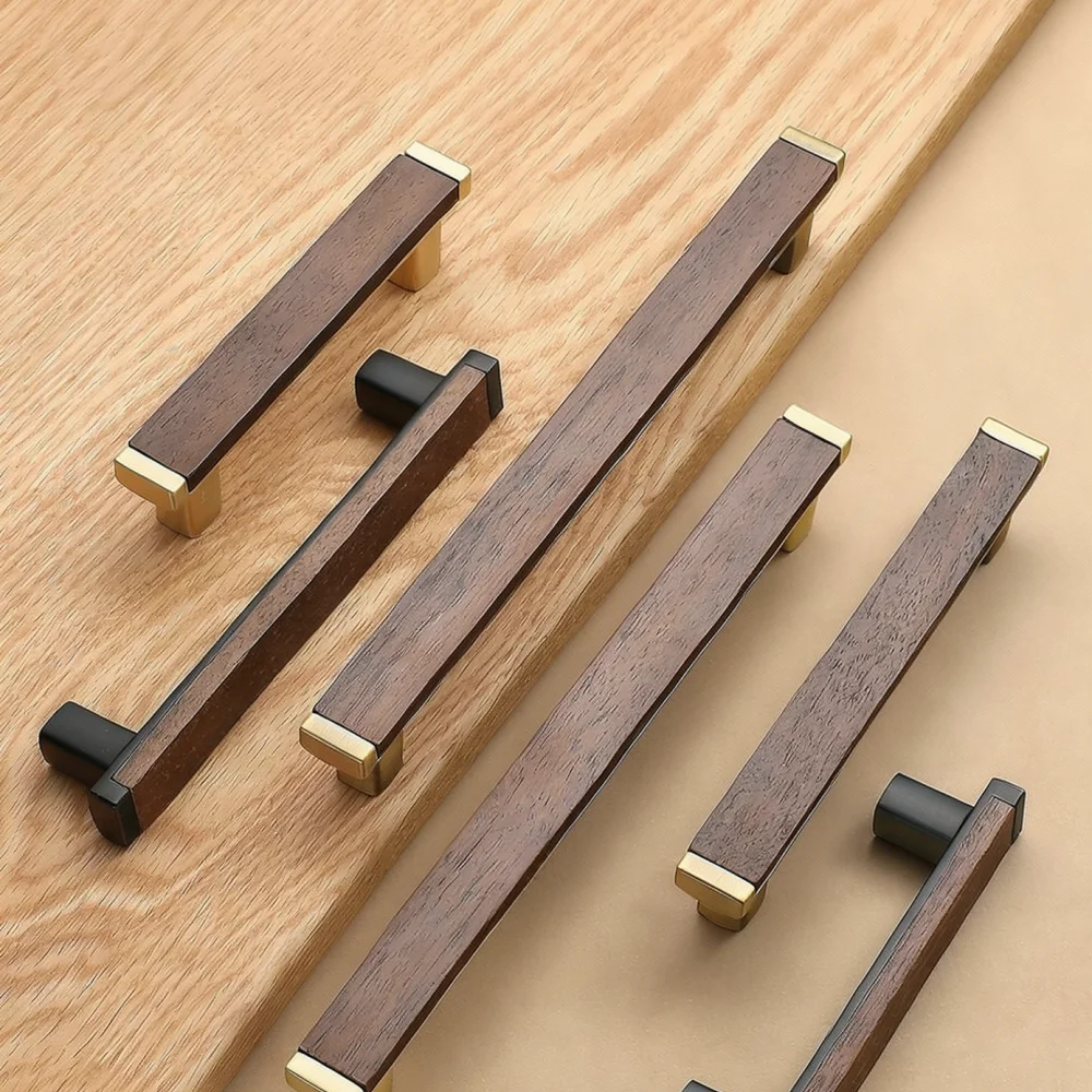 Tiradores de Madera de Nogal E - Furniture Hardware Replacement reseña y precio