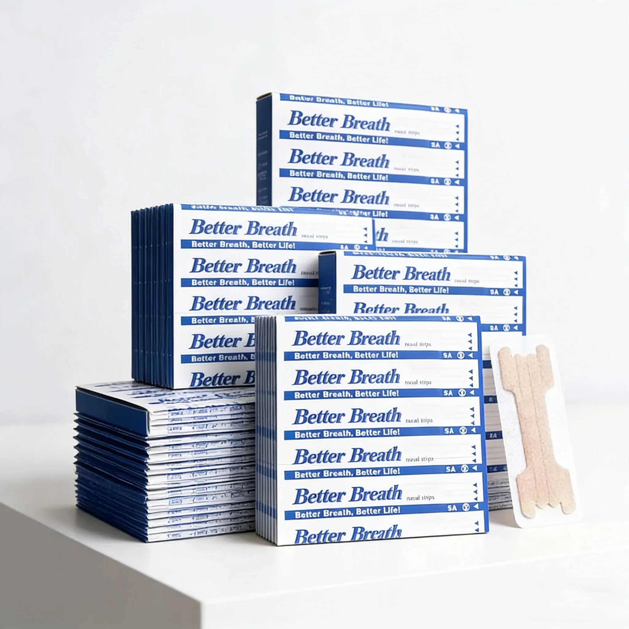 300/200/100 Bandes Nasales Respiratoires pour un Meilleur Sommeil, Aide Anti-Ronflement, Patch Nasal pour une Respiration Facilitée, Dispositif d'Aide au Sommeil