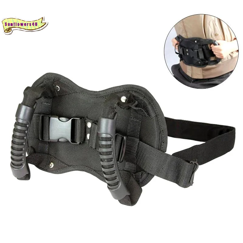 Motorcycle Armrests with Universal Rear Seat Handles for Enhanced Safety on Snowmobile Adventures