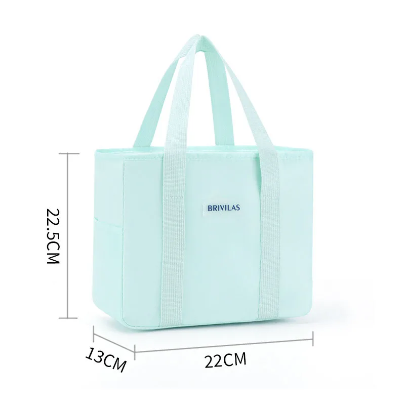 Portable Lunch Box Ice Pack Tote Food Picnic Bags Cooler Bag Thermal bag Insulated lunch bag For Women Kids Lunch Bags for Work