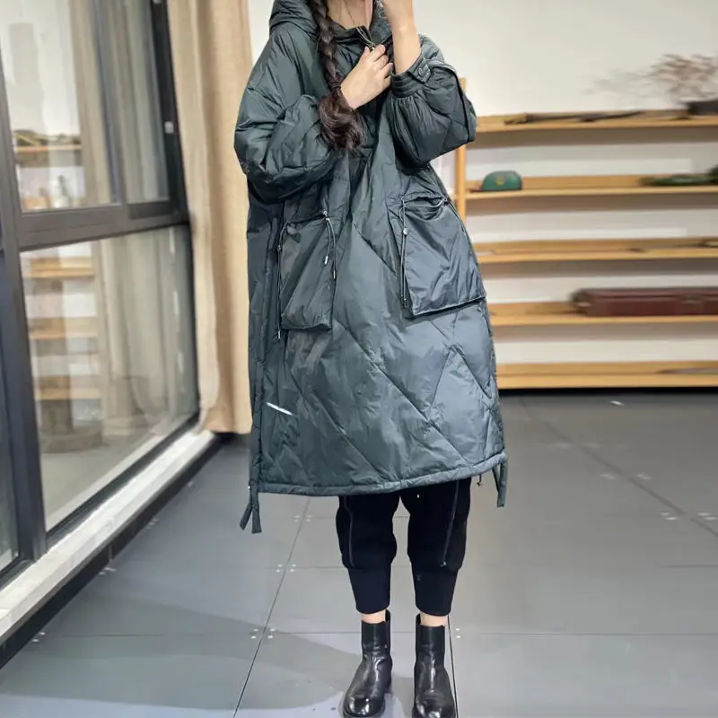 2023 New Women Cotton coat Winter Jacket Female thick warm Parkas hooded Outwear large size Overcoat