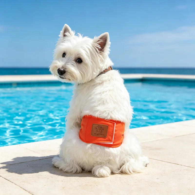 2/3/4/5Pack Male Dog Wrap Puppy Pet Male Dog Physiological Pants Sanitary Underwear Belly Band Nappies Cloth Cotton Diaper Wraps view 6