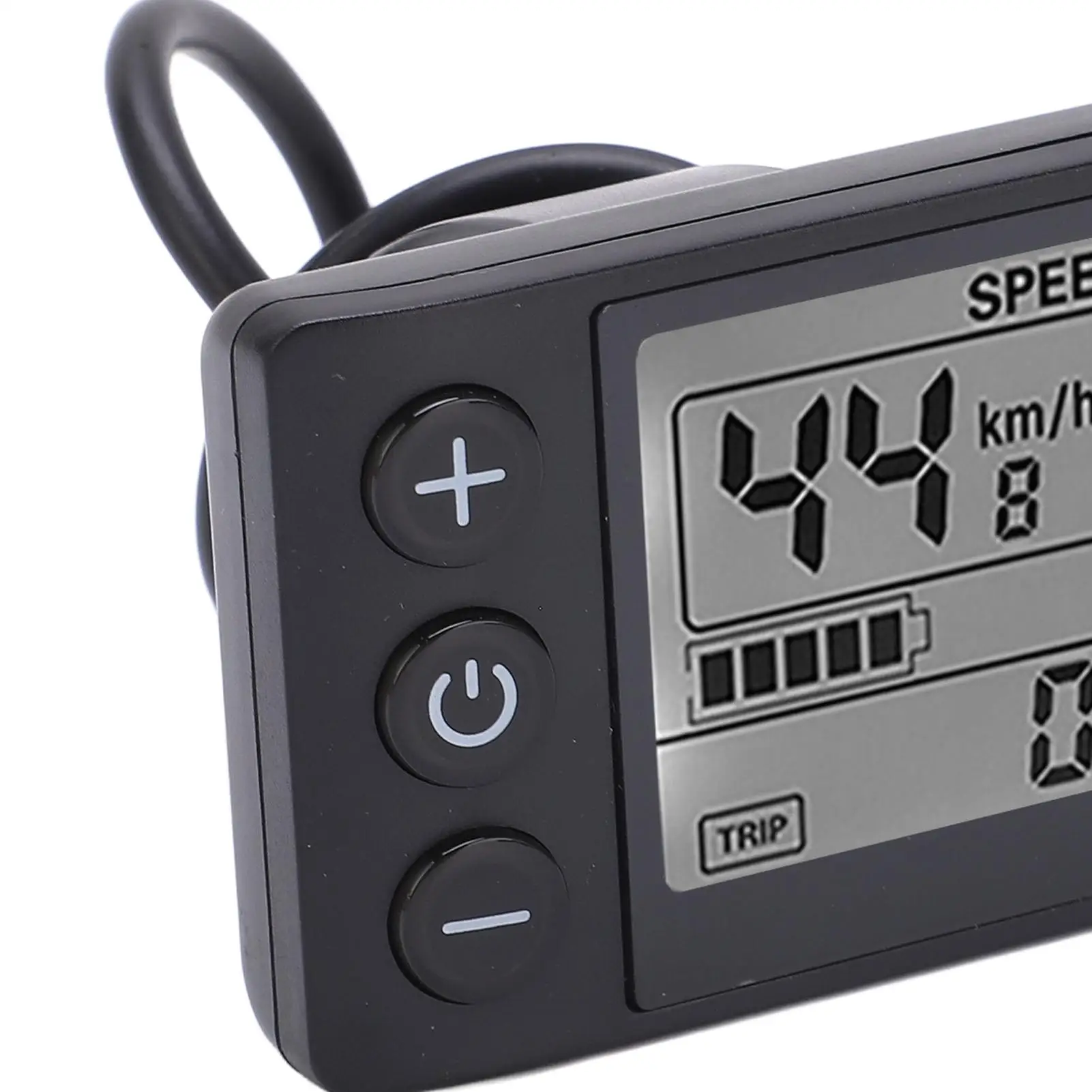 Bici elettrica S866 Display LCD e-Bike, misuratore LCD 24V-48V, pannello di controllo Scooter con spina SM/impermeabile