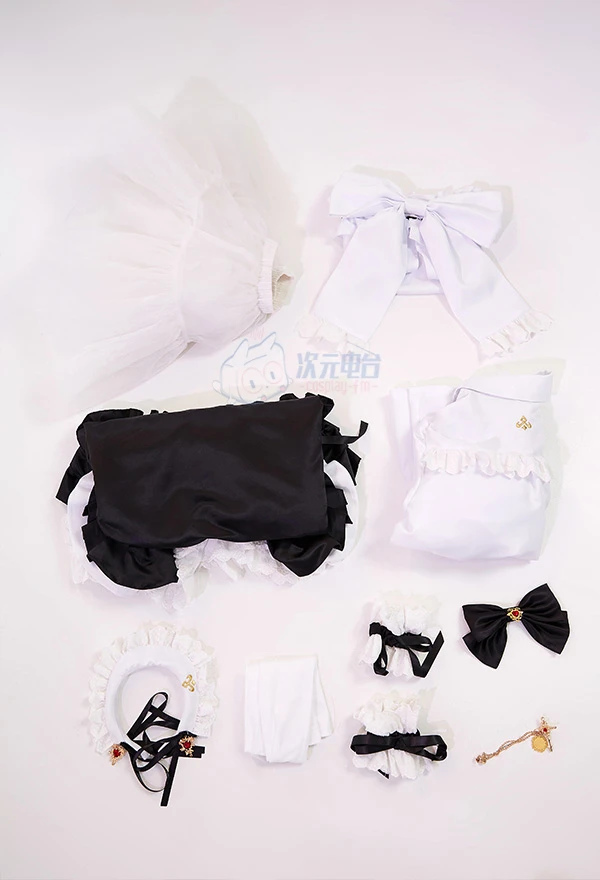 FF جديد Minfilia تأثيري حلي هالوين عيد الميلاد لعب الأدوار حفلة معرض كوميدي S-XL ملابس مثيرة للجنسين