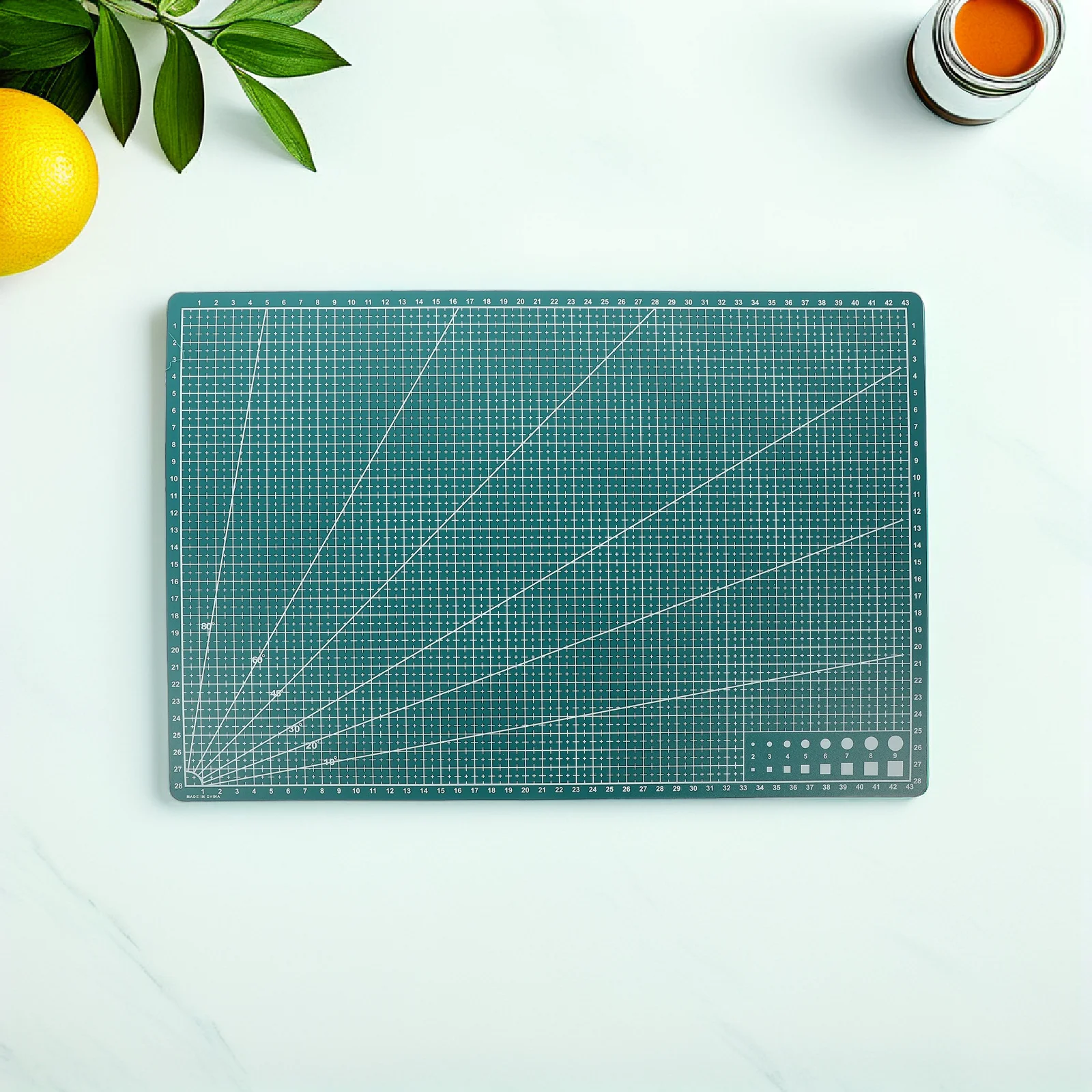 حصيرة قطع PP احترافية على الوجهين غير قابلة للانزلاق لوح تقطيع سميك للحرف اليدوية أدوات خياطة اللحف والنقش #6