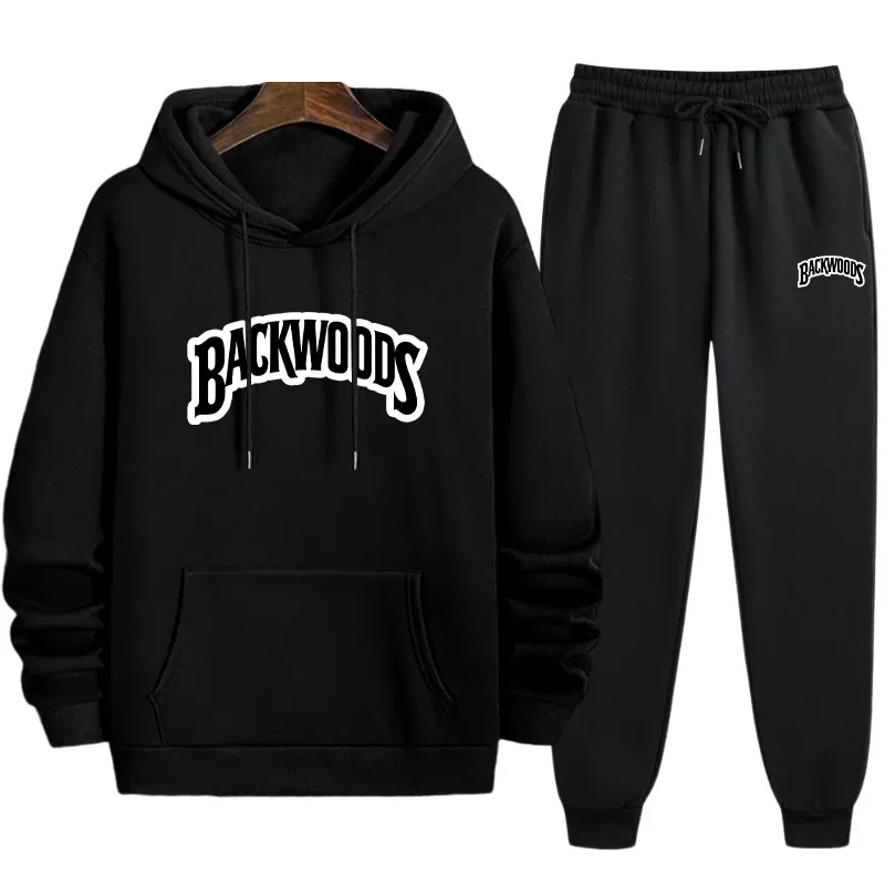 

2025 Men's hoodie best seller; two-piece sportswear pants casual sportswear for autumn and winter daily