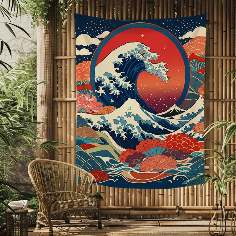 Home Fragrance Ocean Breeze - VIKAMA Büyük Dalga Goblen Ukiyo-e Okyanus