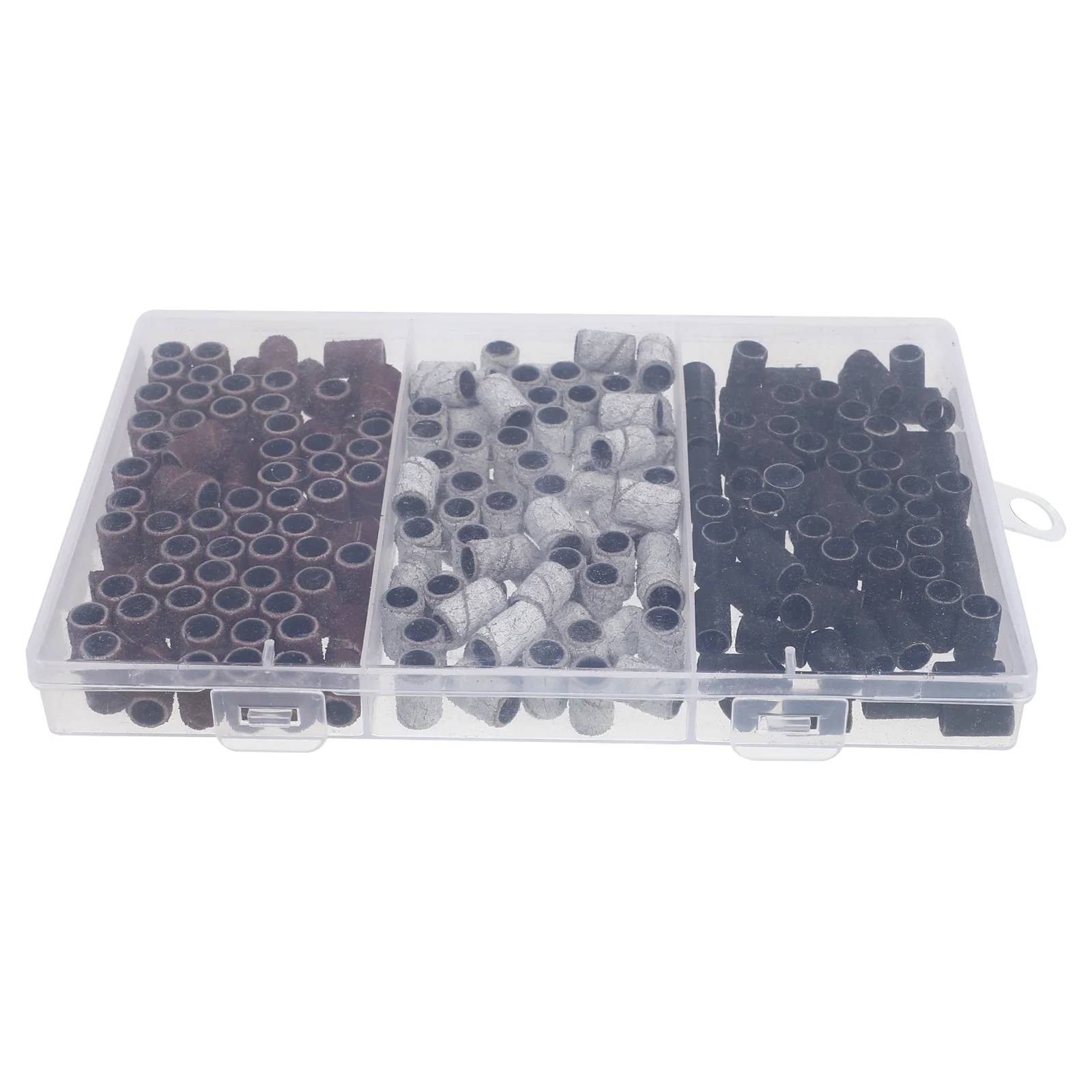 210Pcs High-Strength Sanding Bands for Nail Drill Polishing Smoothing Surface Sanding Bands Nail Sander