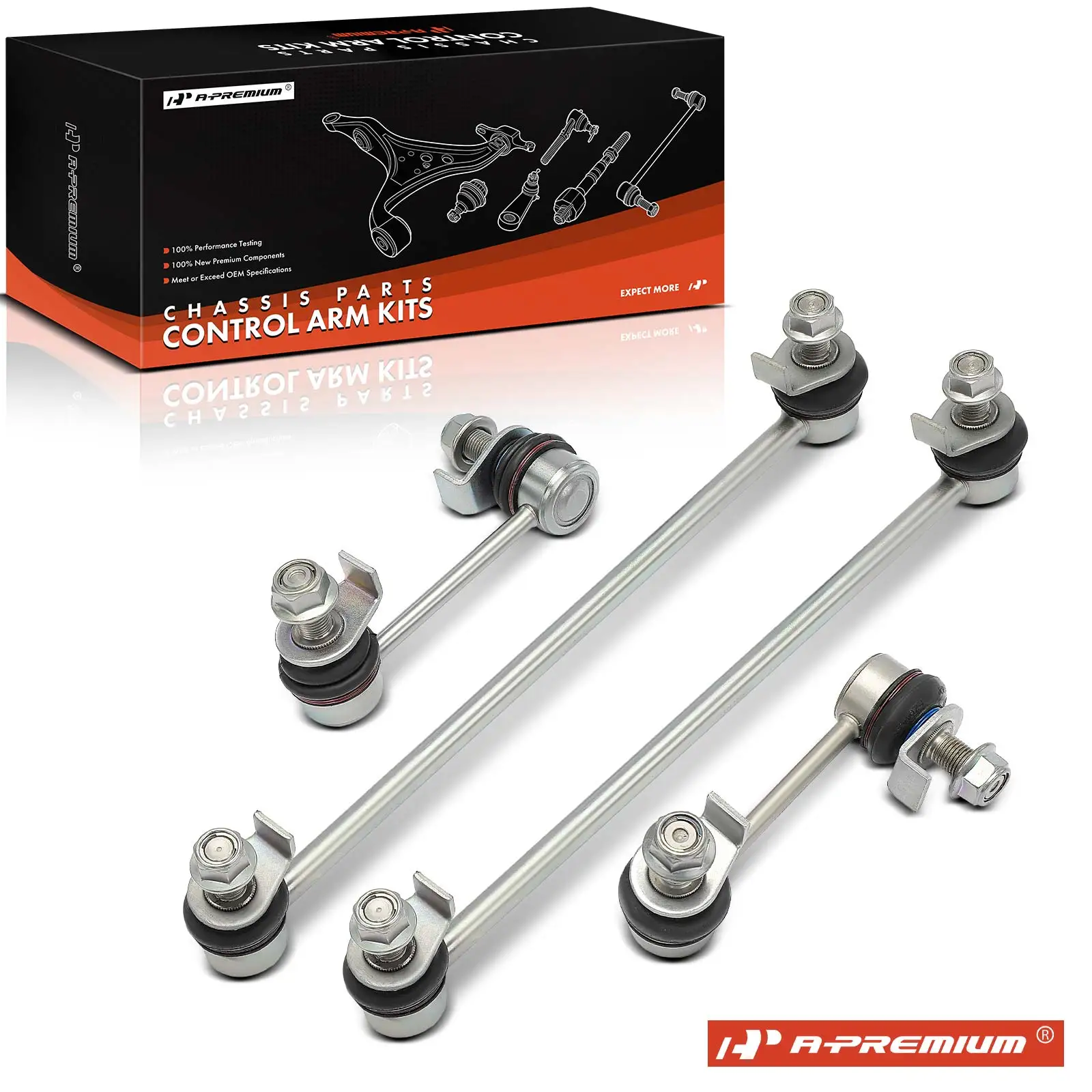 A-Premium 4x Front & Rear Sway Bar Link for Infiniti FX35 FX45 2003 2004 2005 2006 2007 2008