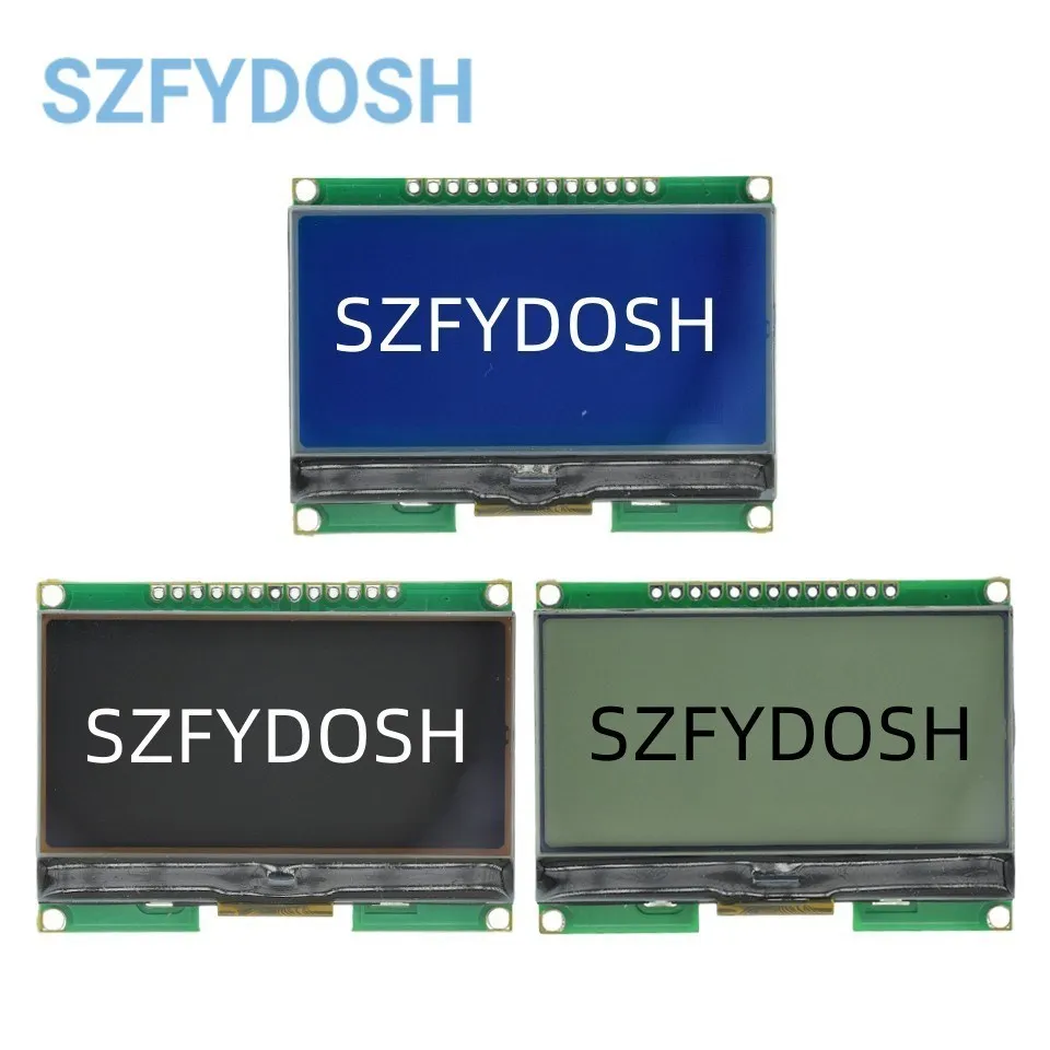 Lcd12864 12864-06D 12864 LCD module  COG  with Chinese font dot matrix screen SPI interface for aduino stm raspberry pi