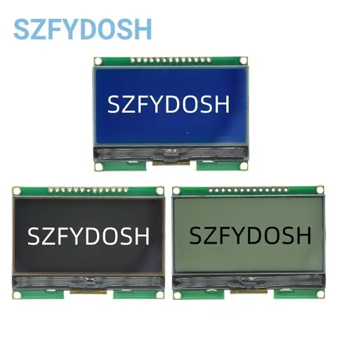 Lcd12864 12864-06D 12864 LCD module  COG  with Chinese font dot matrix screen SPI interface for aduino stm raspberry pi