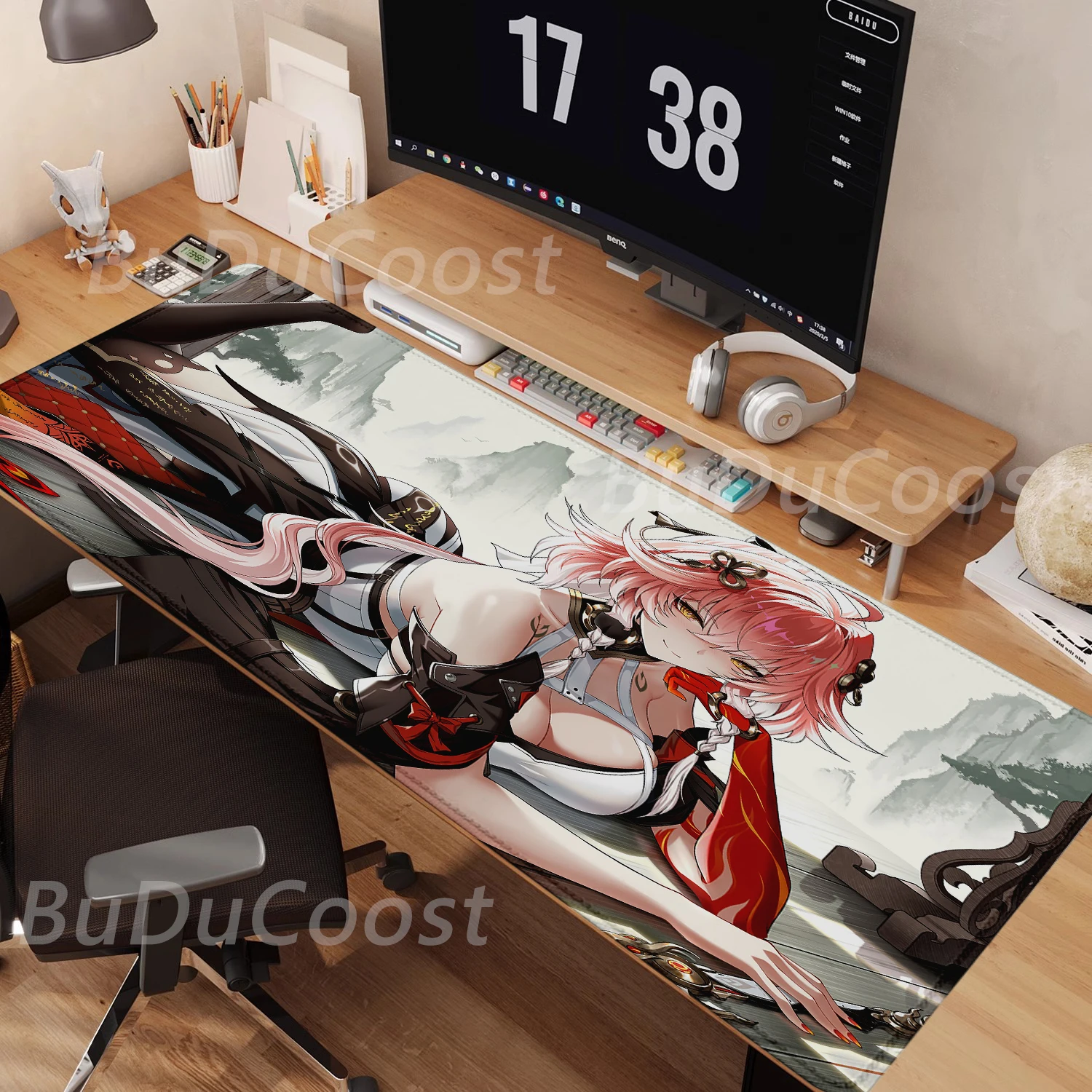 

Many people like it wuthering Wave Changli electronic sports PC Game Locking Edge Office High definition printing Desk Mouse Pad