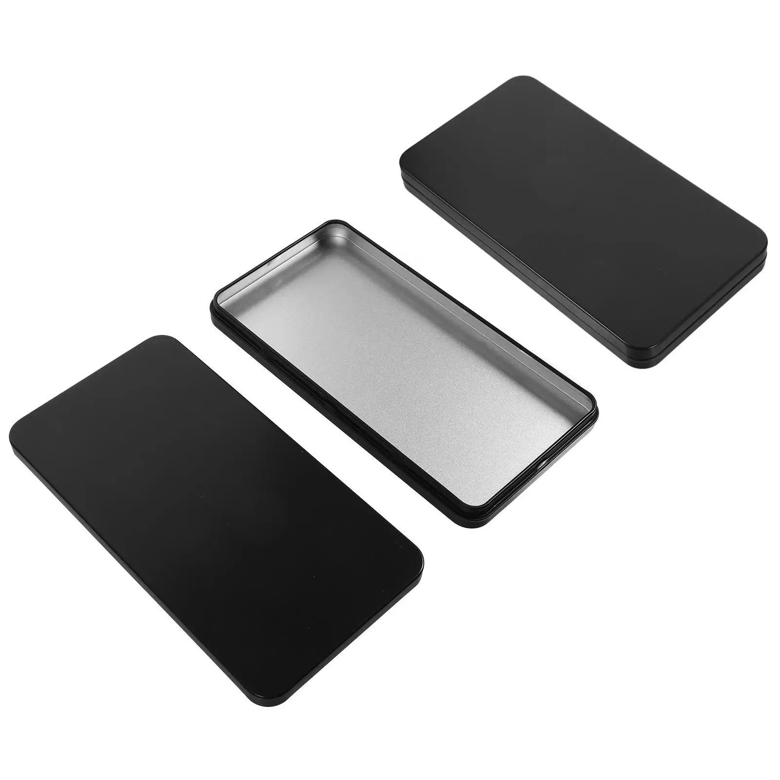 

Metal Storage Box Small Container Case Lid Multi-function Containers Organizer Craft Box Durable Practical Longtime