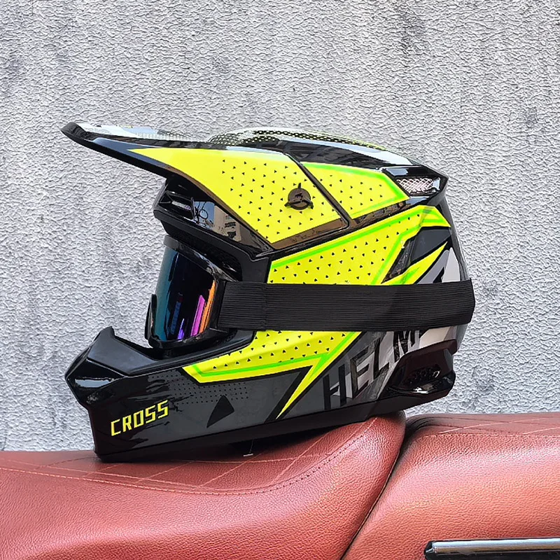 ORZ Red blue moto helmets off-road full helmets mountain riding helmets men women full face helmet