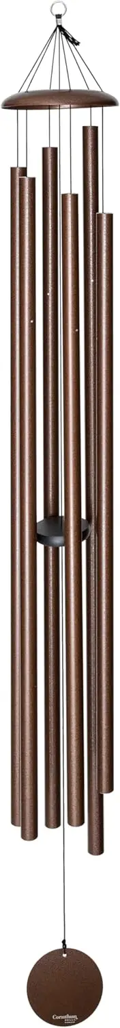 Bells by Wind River - 74 inch Copper Vein Wind Chime for Patio, Backyard, Garden, and Outdoor Decor (Aluminum Chime)