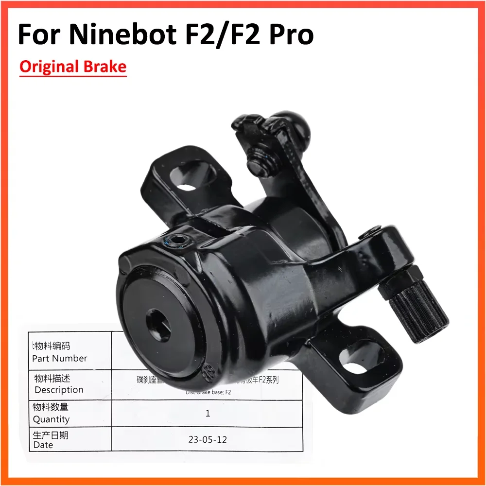 Image of Original Bremsscheibe Basis Für Ninebot Elektrische Roller F2 KickScooter F2 Plus F2Pro Bremssattel Draht Kabel Teile