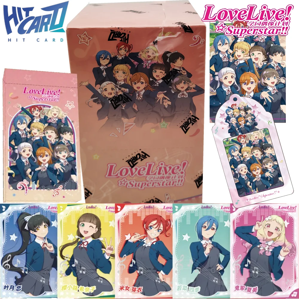 new-hitcard-original-love-live-collection-card-cartoon-protagonist-peripheral-creative-exquisite-craftsmanship-cards-fans-gifts